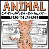 Animal Reading Comprehension Passages