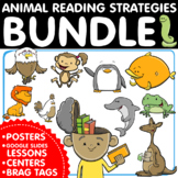 Animal Reading Strategies Bundle