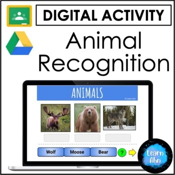 Animal Recognition Game ⭐ Seesaw, Google Classroom & Drive | Science Game