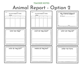 Animal Research Report Template from ecdn.teacherspayteachers.com