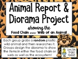 Animal Report & Diorama Project - Focused on Food Chains and Webs
