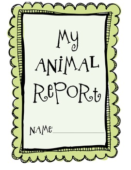 Preview of Animal Report:  Invertebrate or Vertebrate