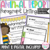 Animals in Winter Report | Animals Paragraph Writing for A