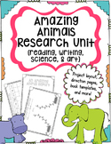 Animal Report Research Project for Writing Workshop
