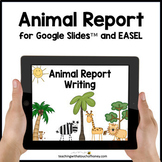 Animal Report | Research Projects For Kids | Information Report