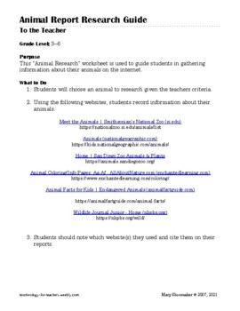 internet research worksheet