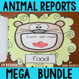 Animal Reports Mega Bundle | Farm Animals | Zoo Animals | 