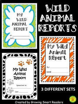 Preview of WILD ANIMAL REPORTS
