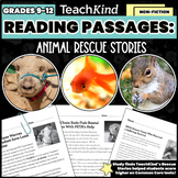 Animal ‘Rescue Stories’ Grades 9-12 Reading Passages Bundle