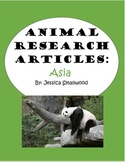 Animal Research: Asia!