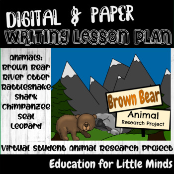 Animal Research Digital & Paper Writing Project by Education for Little ...