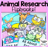 Animal Research Flipbooks | All About Animals Writing