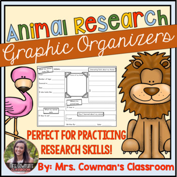 Preview of Animal Research Graphic Organizer