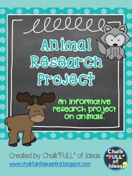 Preview of Animal Research Project {An Informative Research Project on Animals}