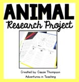 Animal Research Project for Primary Students