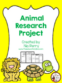 Animal Research Project- Grades 2-4
