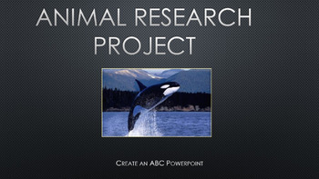 animal research project middle school