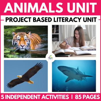 Preview of Animal Research Project | 5 Activities Reading, Report Writing, Research, PBL