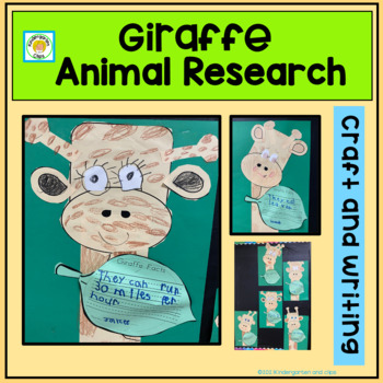 Preview of Animal Research Project Giraffe