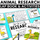 Animal Research Project Lapbook, Booklet and Activities fo