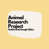 Animal Research Project - Outline and Presentation (Animal