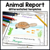Animal Research Project | Report Writing Templates | Infor