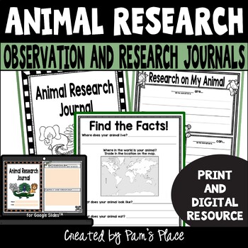 animal research project template google slides