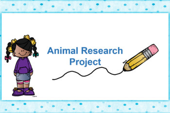 Preview of Animal Research Project | Third Grade Unit