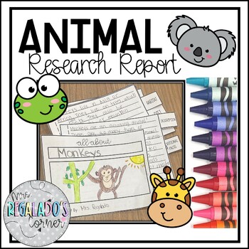 Animal Research Report by Mrs Regalado's Corner | TPT