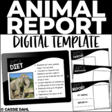 Animal Research Report | Google Slides Template | Digital Report