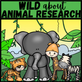 Animal Research Project Graphic Organizer and Book Template