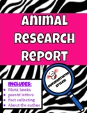 Animal Research Report K-2 | Writer's Workshop Book & Plan