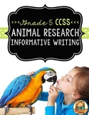 Animal Research Report: Multi-Draft Informative Writing fo