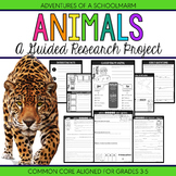 Animal Research Report Project - 3rd, 4th, 5th grade (Common Core aligned)