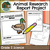 Animal Research Report Project (Grade 2 Science)