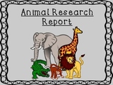 Animal Research Report with Structured Graphic Organizers 