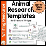 Animal Research for First Grade: Research Templates & Guid
