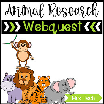 Preview of Animal Research Webquest