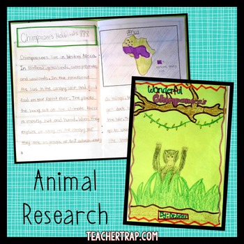 Animal Research and Ecosystems Zoo Project by Teacher Trap | TpT