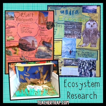 Animal Research and Ecosystems Zoo Project by Teacher Trap | TpT