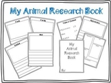 Animal Research template (freebie)