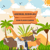 Animal Riddle Fun Flash Cards | printables | flash cards