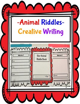 Preview of Animal Riddles- Creative Writing/Inference