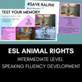 Animal Rights ESL Speaking Practice Based on Short Film Sa