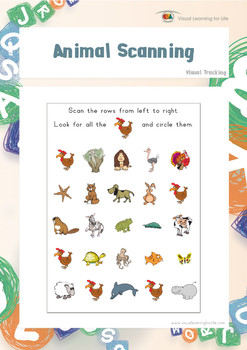 Animal Scanning by Visual Learning for Life | Teachers Pay Teachers