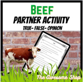 Animal Science Beef Introductory Activity Cow TFO Fun! Agr