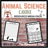 Animal Science Canine Research Poster and Bonus Fun Pack Dog