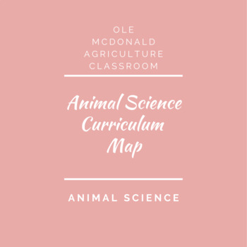 Preview of Animal Science - Curriculum Map