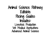 Animal Science Pathway Pacing Guides