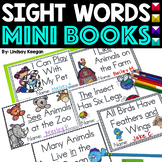 Animal Mini Books Emergent Readers for Sight Words